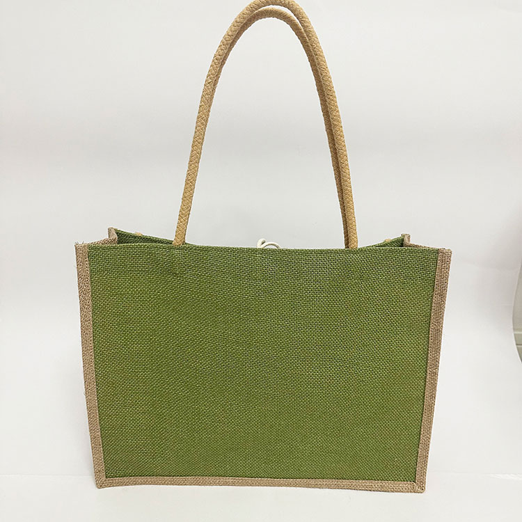 Large Jute Tote Bag
