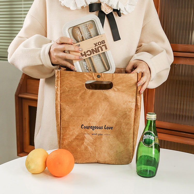 eco-friendly tyvek insulated lunch bag