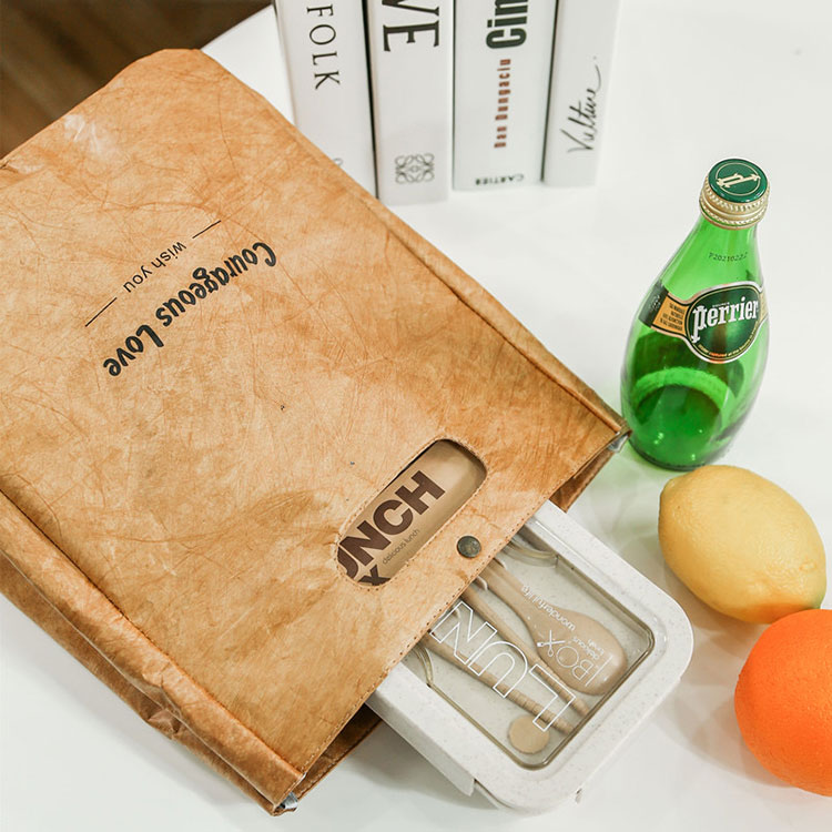 eco-friendly tyvek insulated lunch bag